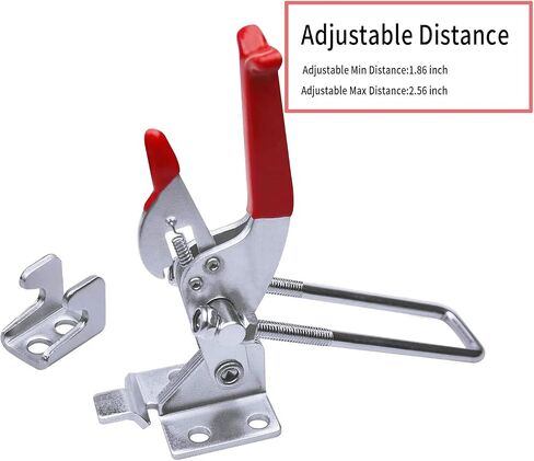 5Pack 2000lbs Toggle Clamp 431,Heavy Duty Toggle Latch Clamp for Latch Lock,Self Latch Toggle Latch Action Lock for Tire Carrier Latch,Smoker Lid Latch,Cam Clamp Latch Pull Latch,Draw Latch Hardware. in Kuwait