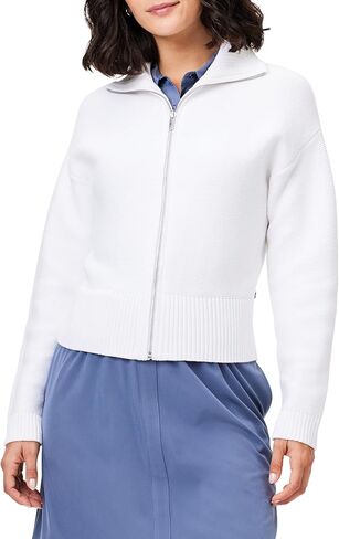 NIC+ZOE Women's Zip Front Sweater Jacket in Kuwait