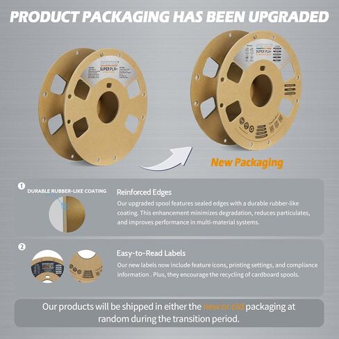 OVERTURE PLA Plus (PLA+) Filament 1.75mm PLA Professional Toughness Enhanced PLA Roll, Cardboard Spool, Premium PLA 1kg(2.2lbs), Dimensional Accuracy 99% Probability +/- 0.03mm (Black) in Kuwait