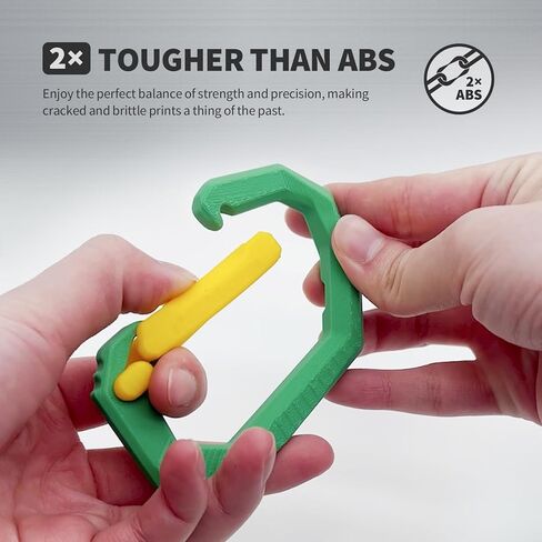 OVERTURE PLA Plus (PLA+) Filament 1.75mm PLA Professional Toughness Enhanced PLA Roll, Cardboard Spool, Premium PLA 1kg(2.2lbs), Dimensional Accuracy 99% Probability +/- 0.03mm (Black) in Kuwait