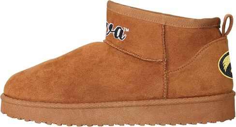 FOCO Womens NCAA College Team Logo Fuzzy Fan Boots in Saudi Arabia