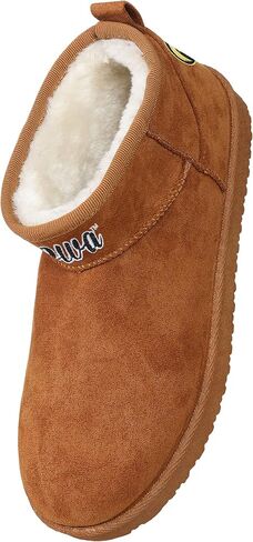 FOCO Womens NCAA College Team Logo Fuzzy Fan Boots in Saudi Arabia