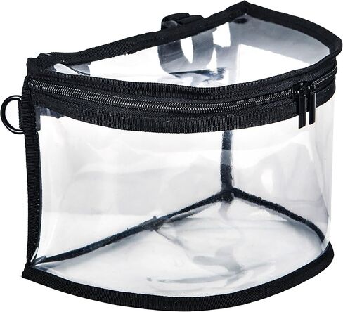Kids Bike Basket Bag Clear Transparent PVC,Bicycle & Scooter Front Frame Handlebar Bag,Waterproof Children Bike Bag with Shoulder Strap & Stickers(Dinosaurs) in Kuwait