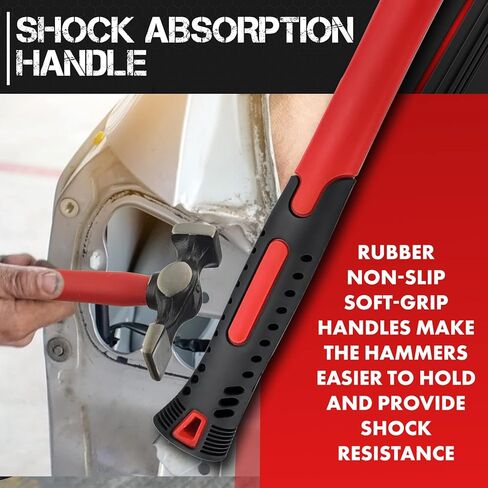 مجموعة أدوات إصلاح جسم السيارة مكونة من 7 قطع من C&T، مجموعة أدوات إصلاح جسم السيارة مع حقيبة حمل، ومقابض هيكوري in Kuwait