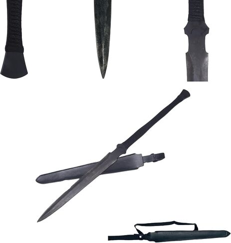Hand cast Fixed Blade High Carbon Steel Angry Spear Sword, Full, Outdoor, Camping, Mountaineering, Practice, Gift Collection in Saudi Arabia