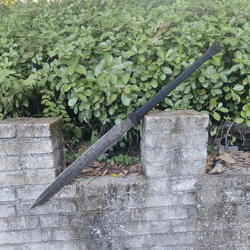 Hand cast Fixed Blade High Carbon Steel Angry Spear Sword, Full, Outdoor, Camping, Mountaineering, Practice, Gift Collection in Saudi Arabia