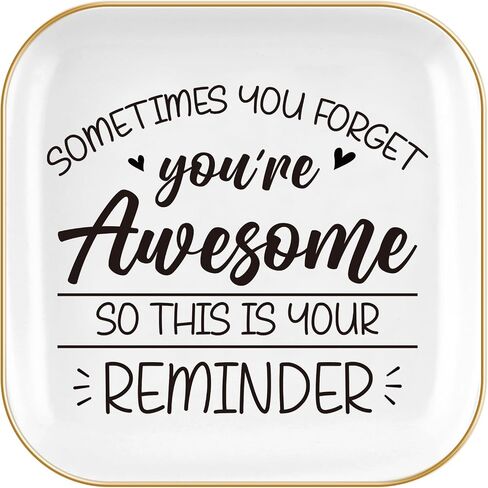 Homlouue Gifts for Mom from Daughter, Mothers Day Gifts for Mom, Having Me As a Daughter Is Really the Only Gift You Need Jewelry Tray, Mom Gifts, Birthday Christmas Gifts for Mom, Ceramic Ring Dish in Saudi Arabia