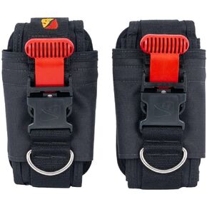 Dive Rite 20 lbs. (9.1 kg) QB Weight Pocket, Set of 2