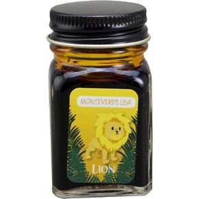 MONTEVERDE USA 30 ml JUNGLE Bottle Fountain Pen Ink (Chameleon) (G309CM), Red