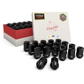 Wheel Accessories Parts 20 Pcs M14x1.5 14x1.5 OEM Style Lug Nuts 6509422AA | 611.330 1.65" Long Chrome 7/8" Hex Fits 2011+ Jeep Grand Cherokee | 2018+ Jeep Wrangler | 2019+ Ram 1500 Classic