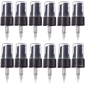 Holistic Oils Spray Tops for Essential Oil Bottles - 12 Essential Oil Spray Bottle Tops Oil Spray Tops Oil Mist Sprayer Replacement Pump Reusable Tops for 5 ml, 15 ml 20 ml Essential Oil Bottles