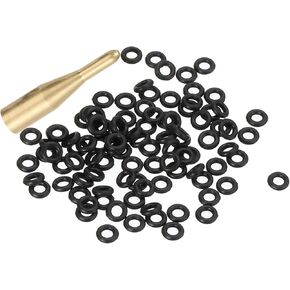 PATIKIL Dart Shaft O-Rings with Applicator Tool, Non-Slip Rubber O Rings Washers Dart Accessories Kit for Metal Shafts