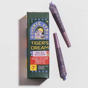 Herbal Smoking Blend – Cloud Mine for Self-Love & Introspection | Herbal Cigarettes Tobacco Free Nicotine Free – 7 Sticks