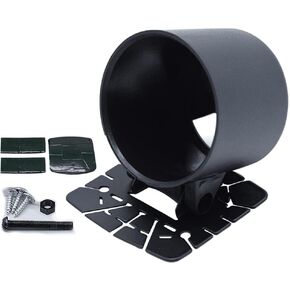 AUTOXBERT 52mm 2" Universal Single Gauge Pod Swivel Dash Gauge Pod Automotive Replacement Housing Pods Meter Cup Gauge Mount Black
