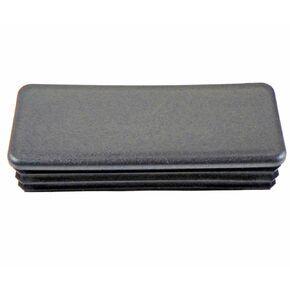 1" X 3" Rectangle TUBING END Cap Plug - Quantity of 4