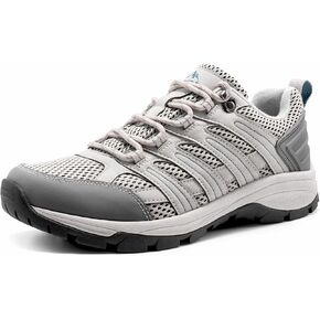 NORTIV 8 Women's Hiking Shoes Lightweight Breathable Mesh Walking Sneakers Outdoor Work Shoes