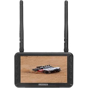 DUMBORC 4.3'' FPV Monitor with Camera 800 X 480 5.8G 40CH Wireless LCD Display Screen for RC Car RC Trucks/RC Crawler/Boats/Tank/Quadcopter