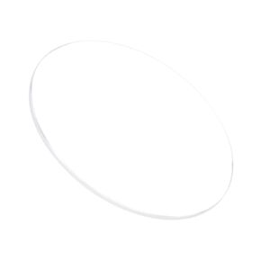 Watch Glass Crystal Lens, 30mm Diameter 0.8mm Thick, Round Flat Mineral Ultra-Clear Watch Glass Replacements - (Applications: for Watchmaker DIY Repairs)