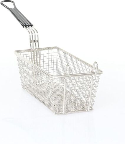 سلة أدكرافت للقلي، 13-1/4 بوصة × 5-5/8 بوصة × 5-5/8 بوصة، باللون الأسود (FBR-11571) in Kuwait