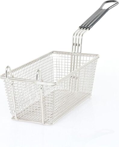 سلة أدكرافت للقلي، 13-1/4 بوصة × 5-5/8 بوصة × 5-5/8 بوصة، باللون الأسود (FBR-11571) in Kuwait