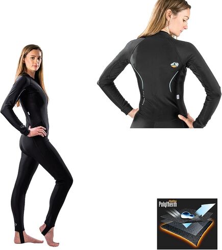 Lavacore Women's Front Zip Polytherm Full Suit, US 14 in Kuwait