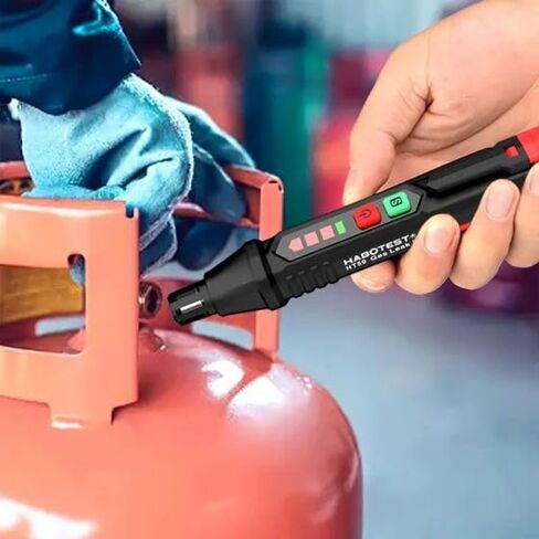 HT60 Portable Gas Leak Detector Handheld Combustible Gas Leak Tester Gas Analyzer with Audible & Visual Alarm in Saudi Arabia