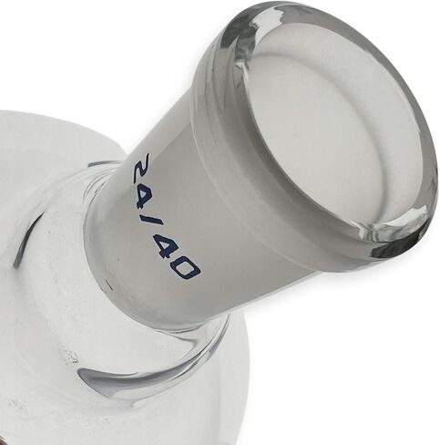 Eisco Labs - 1000 mL Flat Bottom Boiling Flask with 24/40 Ground Joint, Borosilicate Glass, Ideal for Organic Chemistry, Heating, Distillation, Reflux, Extractions & Solution Preparation in Labs in Saudi Arabia