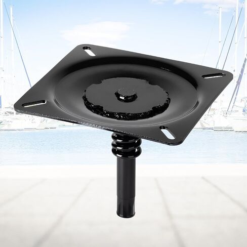Marine-Grade Boat Seat Pin Mount,Swivel Base for 3/4" Pin,Shock-Absorbing Pedestal,Easy Install for Pontoon, Fishing, Jon, Bass Boats (1 Pack) in Saudi Arabia