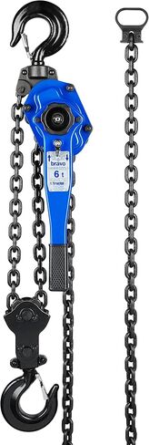 Tractel Lever Chain Hoist | 1/2 Ton (1000 lbs) Capacity | 20 ft Lift & Pull Length | Professional Grade Ratchet Puller with ANSI B30.21 & OSHA Industrial Standards | Bravo 19662 in Saudi Arabia