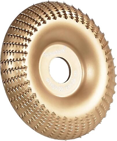 5 Pack Wood Carving Disc for Angle Grinder 4 in & 3 Inch with 7/8" Arbor, Wood Shaping Grinding Wheel Sanding Disc, Woodworking Angle Grinder Attachment Set in Saudi Arabia