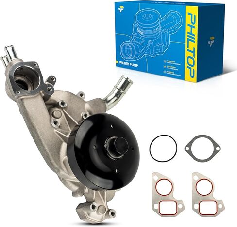 مجموعة مضخات المياه الاحترافية PHILTOP AW5103 مع حشية سيارات متوافقة مع ترافيرس، إنكليف، أكاديا، إمبالا، SRX، CTS، كامارو، لاكروس، إكوينوكس، تيرين، XTS، استبدال OE in Kuwait