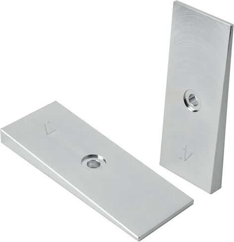 2" Wide 4° Degree Steel Leaf Spring Degree Shims 2PCS (Black) in Saudi Arabia
