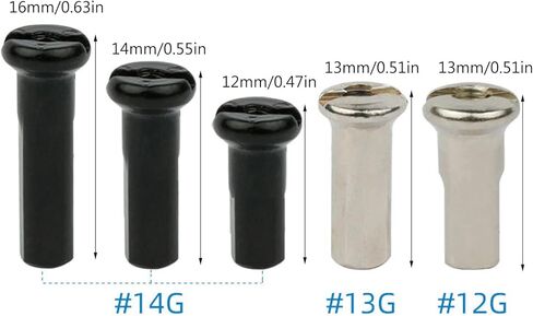 50Pcs/Pack Bike Road Bicycles Nipple 12G 13G 14G Ultralight High Strength Black Silver Spoke Nipple Bike Spoke Cap Bike Spoke Cap Bike Spoke Nipple 12g 14g Wheel Spoke Nipple in Saudi Arabia