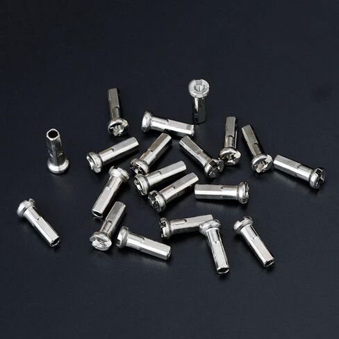50Pcs/Pack Bike Road Bicycles Nipple 12G 13G 14G Ultralight High Strength Black Silver Spoke Nipple Bike Spoke Cap Bike Spoke Cap Bike Spoke Nipple 12g 14g Wheel Spoke Nipple in Saudi Arabia