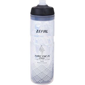 Arctica PRO 75 Insulated Drink Bottle, Silver/Black, 25.5 fl oz (750 ml), 1678 Zefal