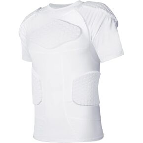 Men's Padded Shirt Football Rib Protectors for Baseball Football Basketball Paintball Protective Gear