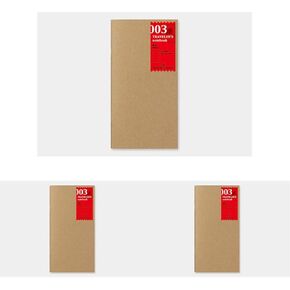 Midori Traveler's Notebook (Refill 003) Blank