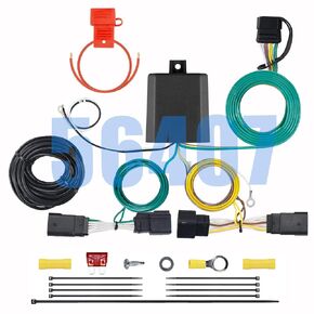 56349 Trailer Wiring Harness for Toyota Tacoma 2016-2023, 4 Pin Trailer Wire Harness