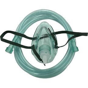 5pk Pediatric Oxygen Mask w/6.8Ft Crush Resistant Tubing