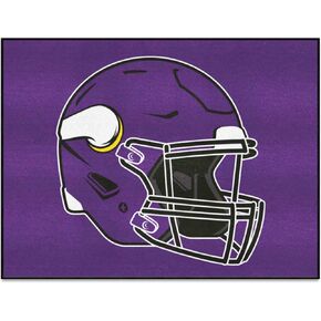 FANMATS 5760 Minnesota Vikings All-Star Rug - 34 in. x 42.5 in. Sports Fan Area Rug, Home Decor Rug and Tailgating Mat