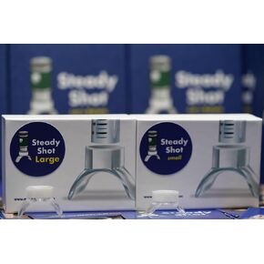 2-Pack of Steady Shot – Diabetes Injection Aid Compatible with 4mm, 5mm, & 6mm Pen Needles
