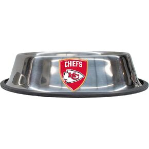 Littlearth NFL Kansas City Chiefs Everyday Pet Bowl, Large