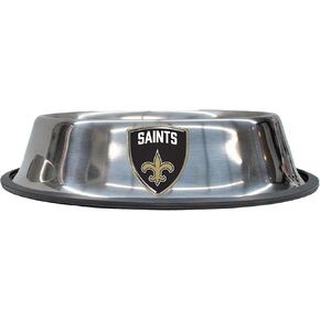 Littlearth NFL New Orleans Saints Everyday Pet Bowl, Small
