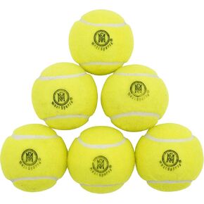 Cricket Tennis Balls- Heavy Rubber Tennis Balls for Cricket Play Weight 120gm