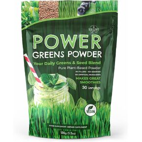 Next Gen U Super Berry Powder 150g, Immune Support Food Supplement, Superfood Greens Smoothie Mix for Shakes, Detox & Healthy Boost for Juice Beverages or Any Drink