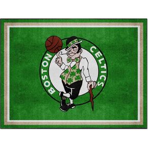FANMATS 17443 NBA Boston Celtics Rug, 87" x 117"