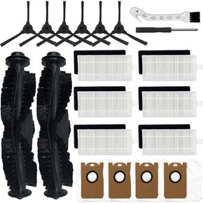 iHRVS1PRO-3BLK Accessories Kit Compatible with iHome AutoVac Nova S1 Pro, iHRVS1PRO-3BLK Robot Vacuum Replacement Parts, 20 Pack