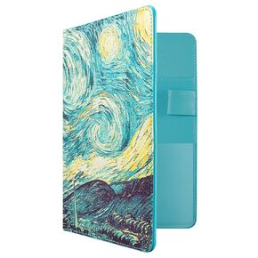 CoBak Server Book – Compact Organizer with Clear and Money Pockets, Pen Holder, Fits Apron Perfectly, Leather Waitress Book