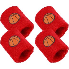 PATIKIL Colorful Sports Wristbands, Sweatbands Terry Cloth for Soccer Football Baseball Basketball,