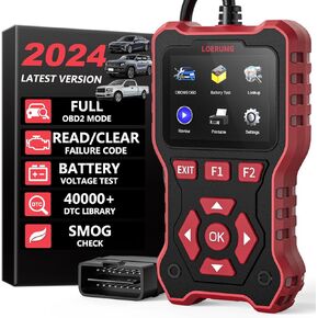 Professional OBD2 Scanner Diagnostic Tool Check Engine Code Reader EOBD/OBDII Scanner with Reset & I/M Readiness Auto Check Engine Enhanced Diagnostic OBD2 Scan Tool for Vehicles After 1996.